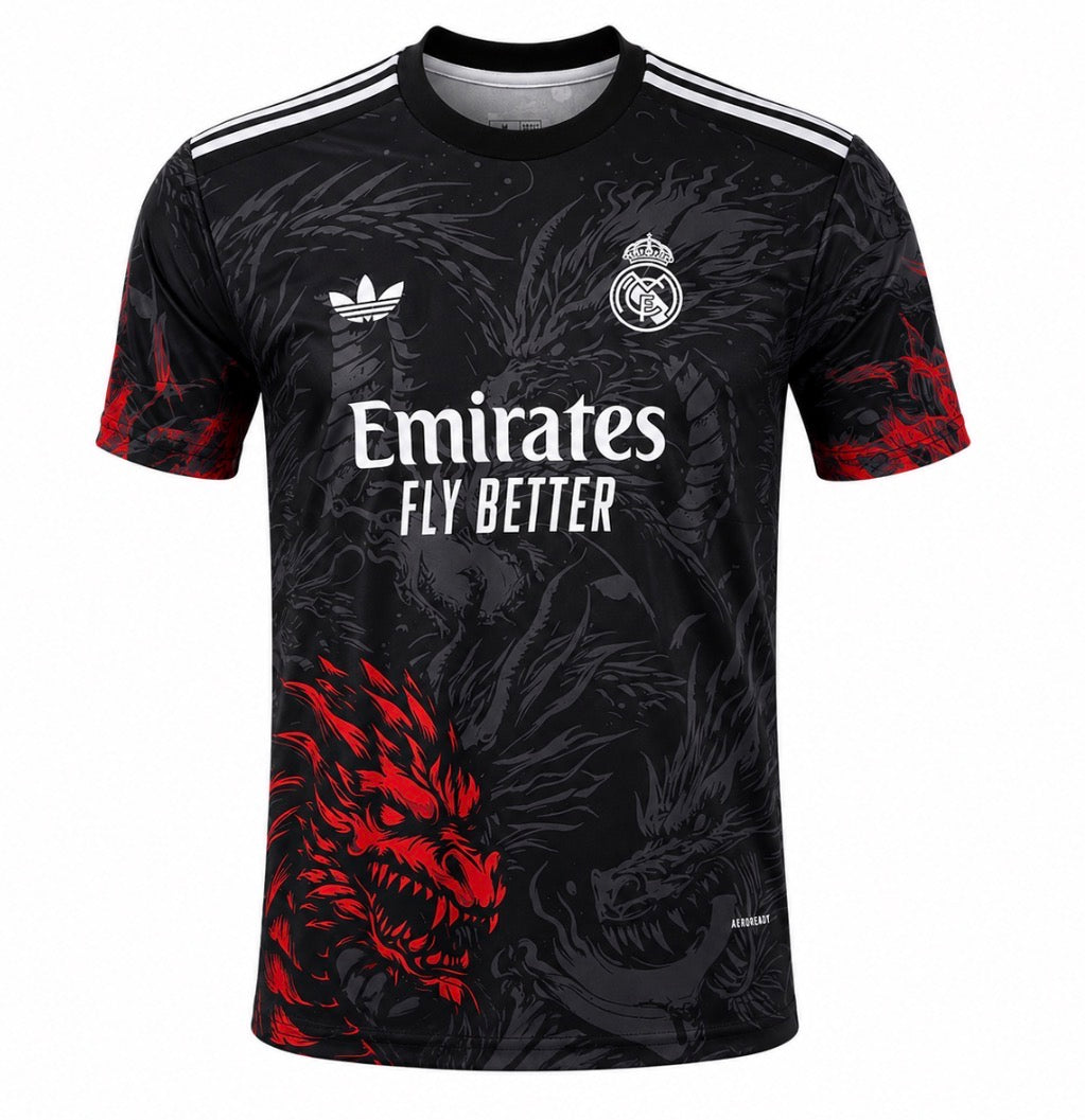 Maillot Concept Dragon Noir & Rouge – Édition Exclusive