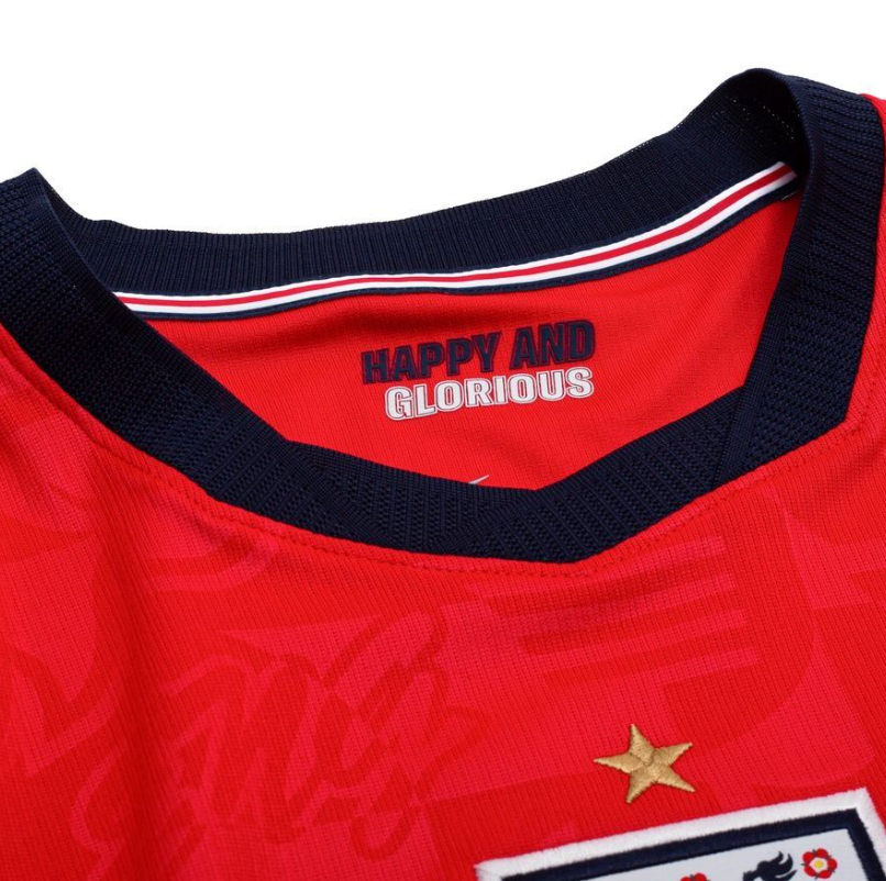 Maillot Angleterre 2026 Extérieur Rouge – Coupe du Monde | Édition Supporter Premium