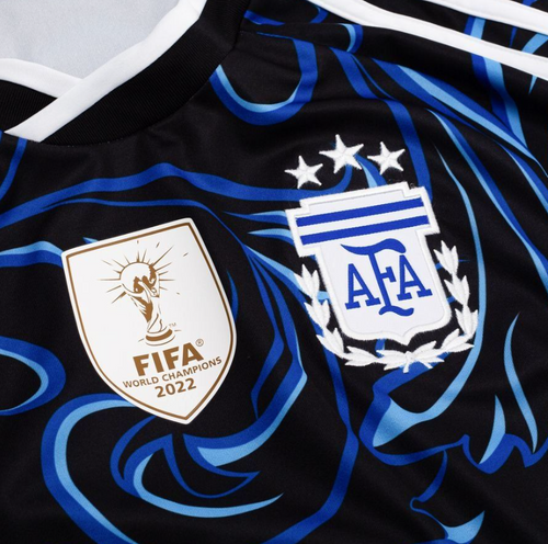 Maillot Argentine 2026 Édition Limitée Noir & Bleu – Coupe du Monde | Supporter Premium
