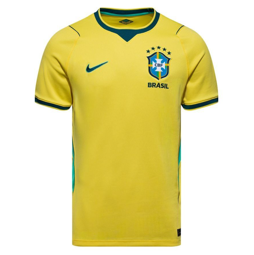 Maillot Brésil Coupe du Monde 2026 – Domicile Jaune | Édition Supporter