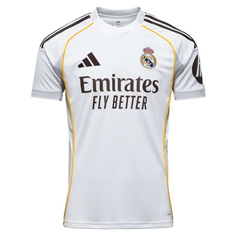 Maillot Real Madrid Domicile Blanc – Édition Supporter Premium