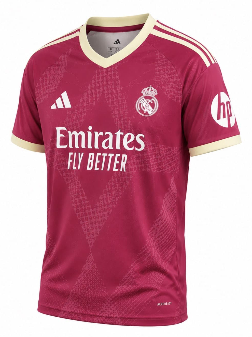 Maillot Real Madrid 2026/27 Third – Rose Édition Premium Prestige Maillot