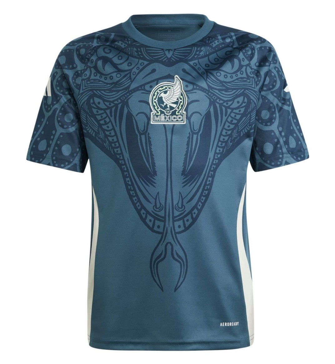 Maillot du Mexique Premium Bleu – Édition Serpent Sacré