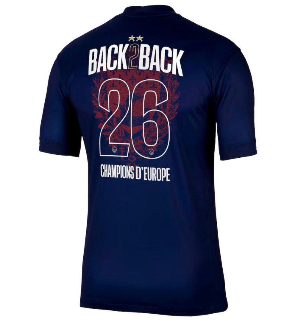 Maillot PSG Domicile - 2e étoile champions d'Europe 26