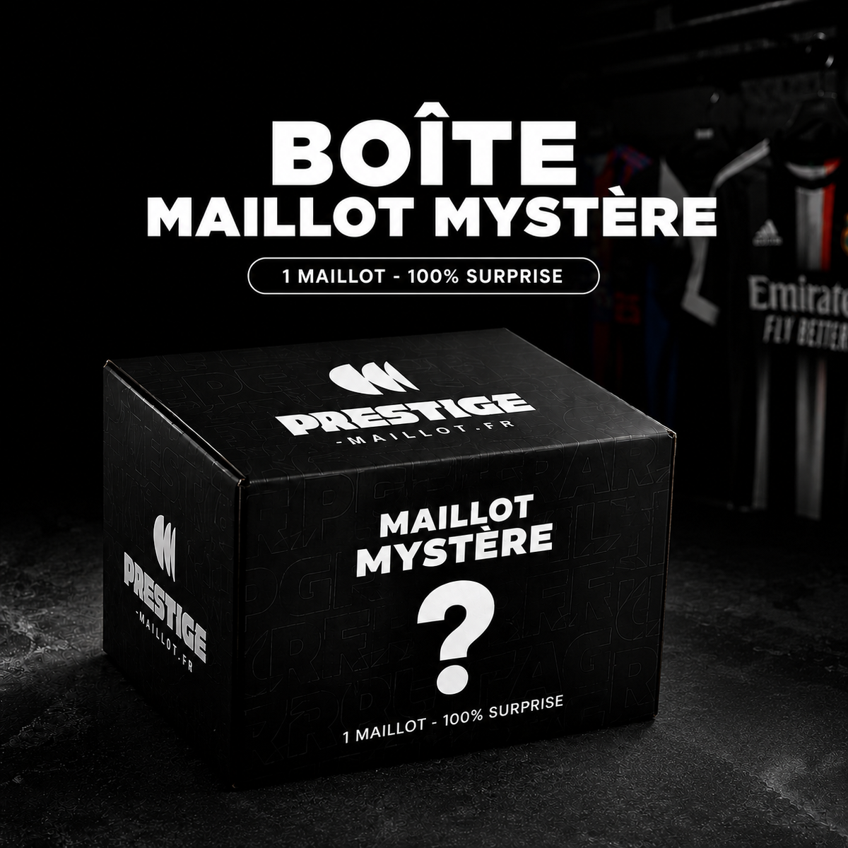 Mystery Box Football™ | Maillot Officiel Garanti