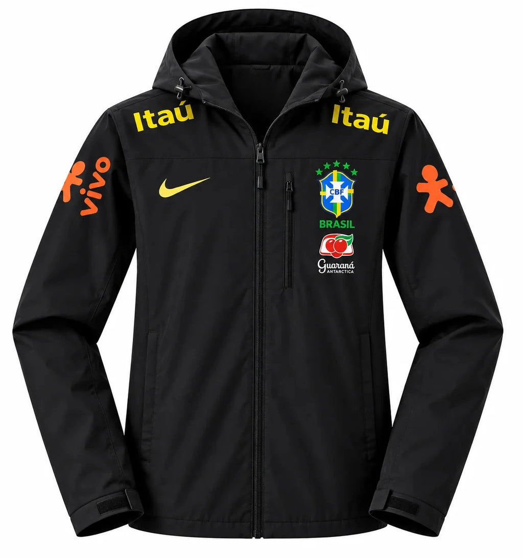 Veste coupe-vent Brésil noir
