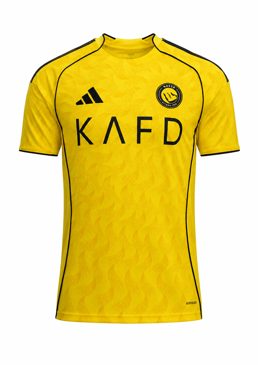 Maillot Al Nassr Domicile 2025/2026 – Jaune - Prestige Maillot