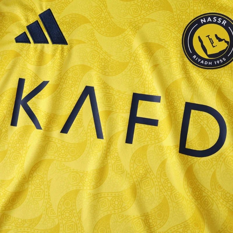 Maillot Al Nassr Domicile 2025/2026 – Jaune - Prestige Maillot