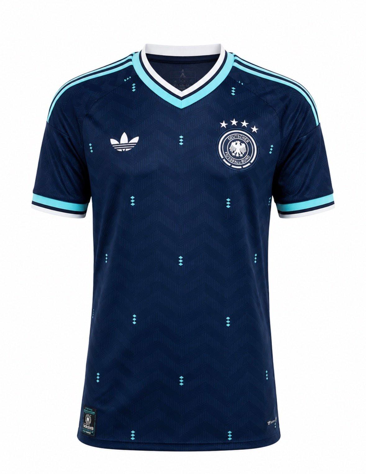 Maillot Allemagne Extérieur CDM 2026 Bleu Marine - Prestige Maillot