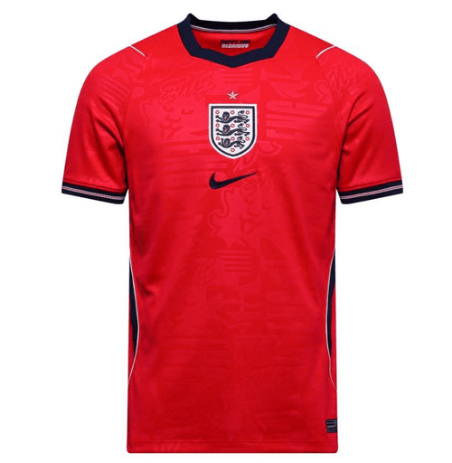 Maillot Angleterre 2026 Extérieur Rouge – Coupe du Monde - Prestige Maillot