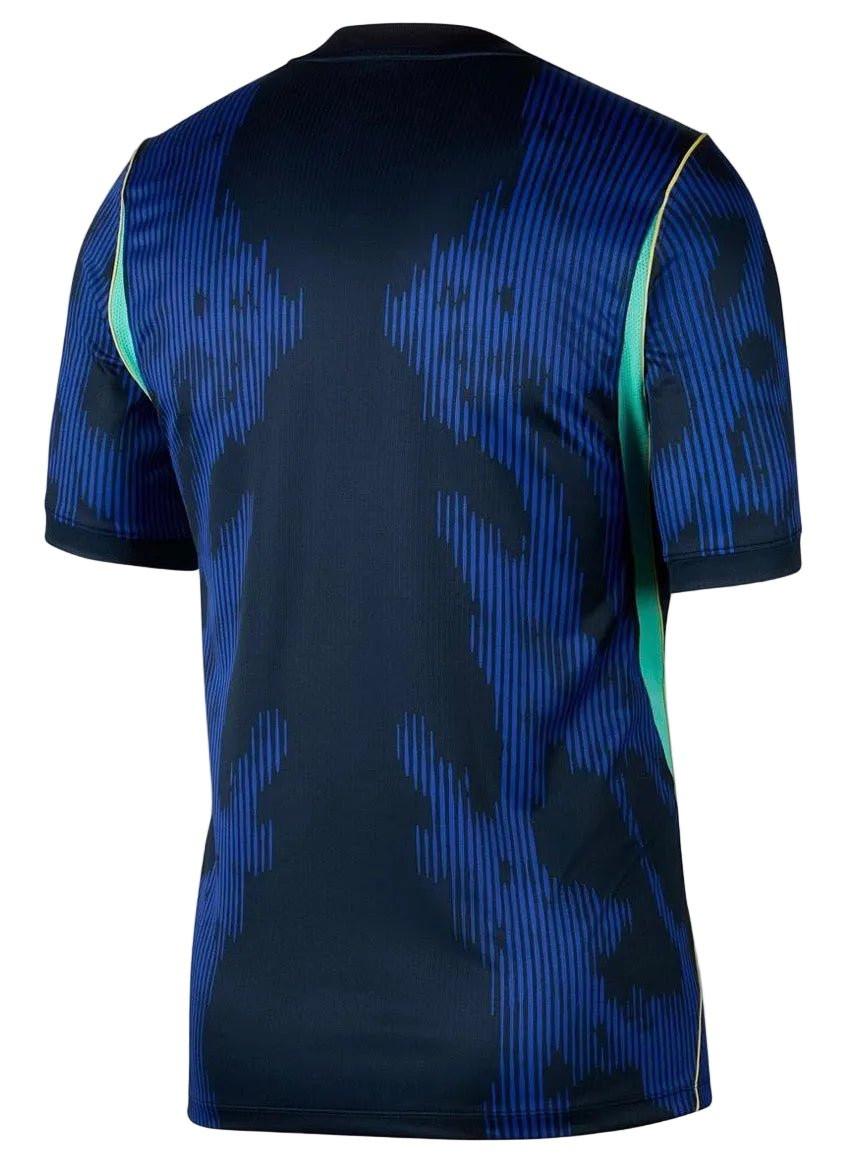 Maillot Brésil CDM 2026 - Extérieur Noir & Bleu - Prestige Maillot