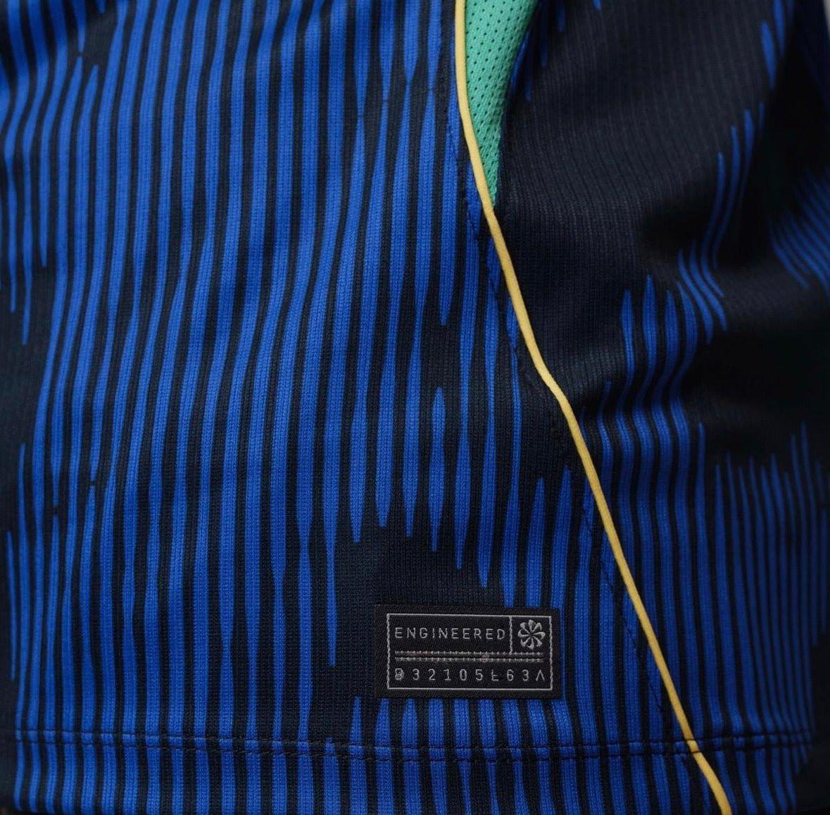 Maillot Brésil CDM 2026 - Extérieur Noir & Bleu - Prestige Maillot
