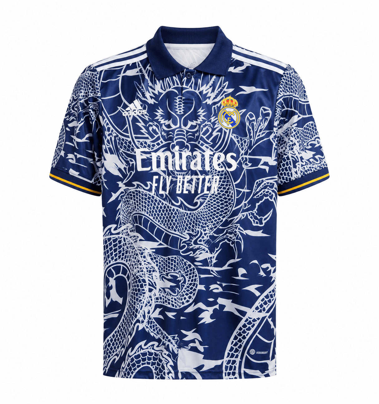 Maillot de Football Réal Madrid 2023/2024 Bleu Marine Dragon – Édition concept - Prestige Maillot