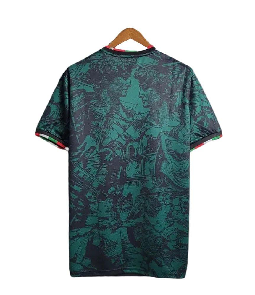 Maillot de l’Italie Premium Vert & Noir 2023/2024 – Édition Héritage - Prestige Maillot