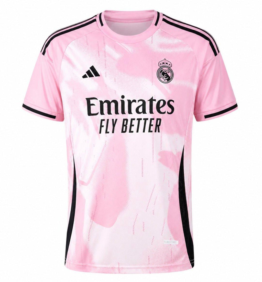 Maillot du Real Madrid Extérieur 2025/2026 Premium Rose - Prestige Maillot