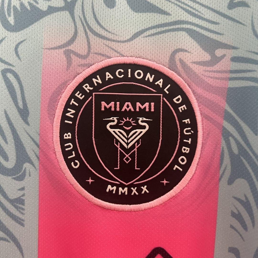 Maillot Inter Miami Rose & Bleu – Édition Tropicale Exclusive - Prestige Maillot